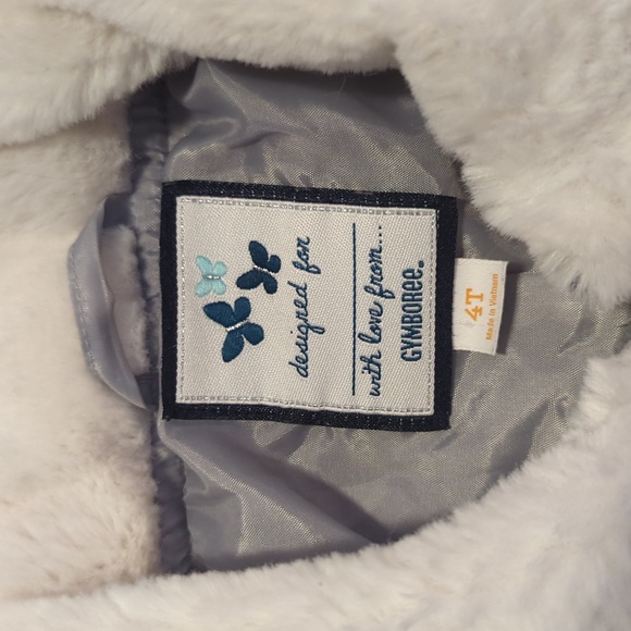 Gymboree 4T Jacket With Faux Fur Collar - Picture 2 of 5